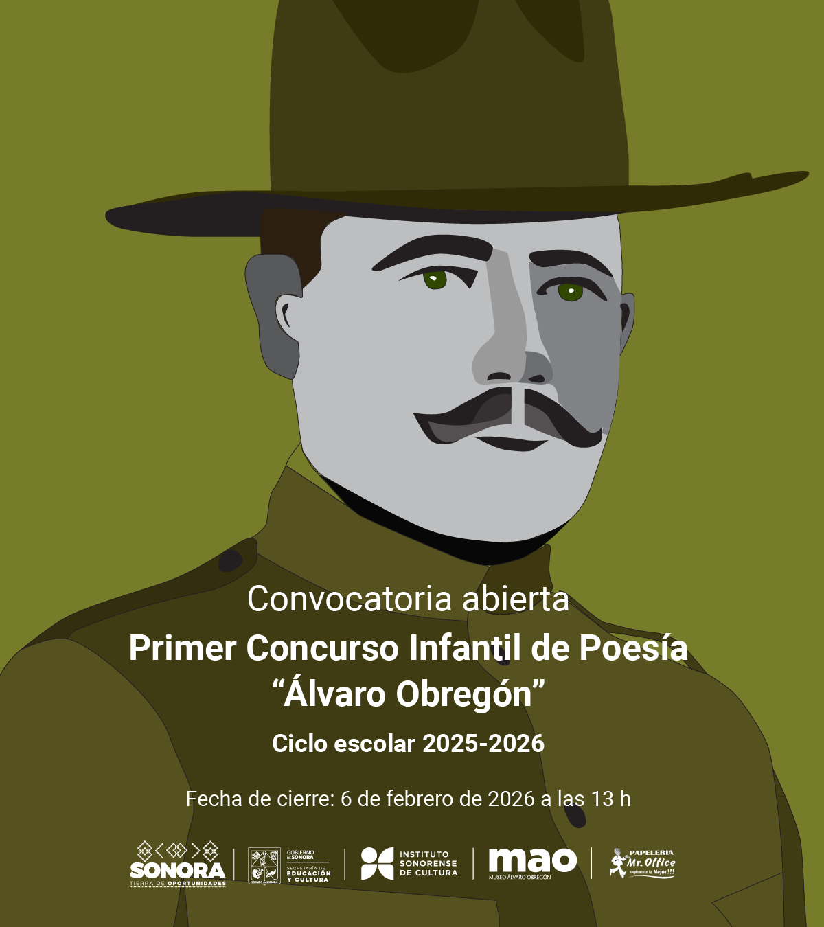 Primer Concurso Infantil de Poesía “Álvaro Obregón” Ciclo Escolar 2025-2026